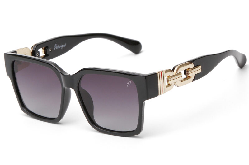 G691PGR - Women Squared Cat-Eye Polarized Sunglasses - Image 3