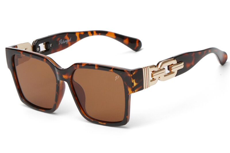 G691PGR - Women Squared Cat-Eye Polarized Sunglasses - Image 5