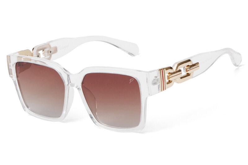 G691PGR - Women Squared Cat-Eye Polarized Sunglasses - Image 7