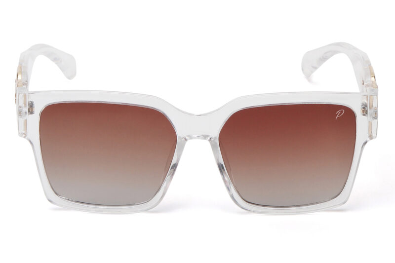 G691PGR - Women Squared Cat-Eye Polarized Sunglasses - Image 8
