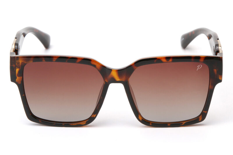 G691PGR - Women Squared Cat-Eye Polarized Sunglasses - Image 10