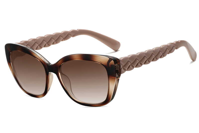 G692GR - Women Squared Cat-Eye Sunglasses