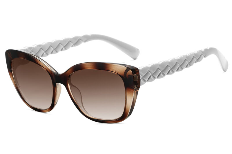 G692GR - Women Squared Cat-Eye Sunglasses - Image 9
