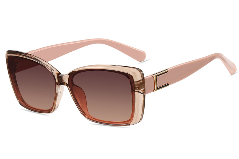 G697GR - Women's Rectangular Silhouette Sunglasses
