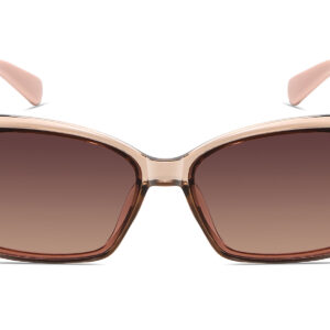 G697GR - Women's Rectangular Silhouette Sunglasses - Image 2