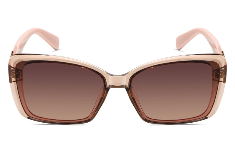 G697GR - Women's Rectangular Silhouette Sunglasses - Image 2