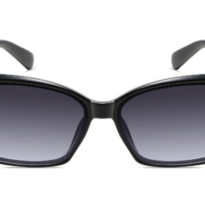 G697GR - Women's Rectangular Silhouette Sunglasses - Image 4
