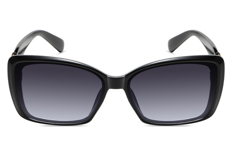 G697GR - Women's Rectangular Silhouette Sunglasses - Image 4
