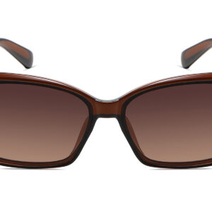 G697GR - Women's Rectangular Silhouette Sunglasses - Image 6