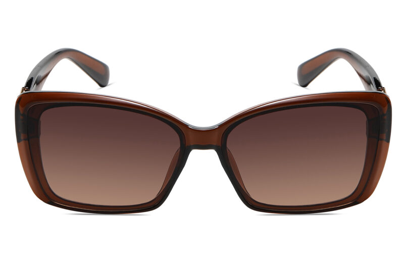 G697GR - Women's Rectangular Silhouette Sunglasses - Image 6