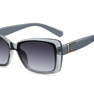 G697GR - Women's Rectangular Silhouette Sunglasses - Image 7