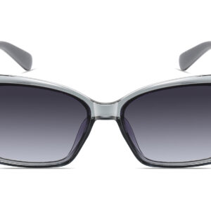 G697GR - Women's Rectangular Silhouette Sunglasses - Image 8