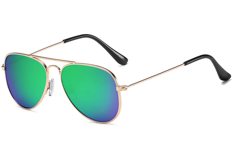 K002RV - Kids Aviator Sunglasses for Boys & Girls - Image 3