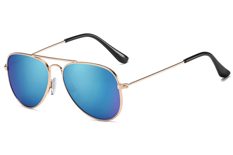 K002RV - Kids Aviator Sunglasses for Boys & Girls - Image 5