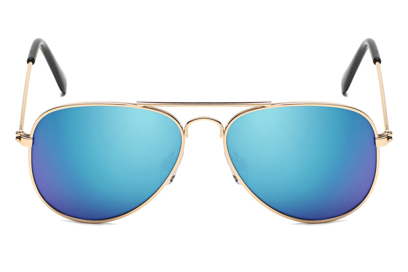 K002RV - Kids Aviator Sunglasses for Boys & Girls - Image 6
