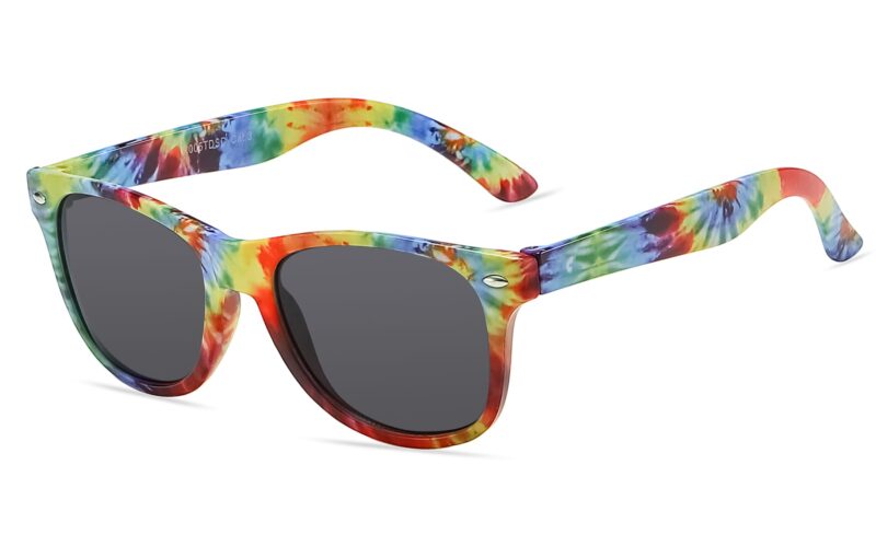 K005TDSD - Kids Tie-Dye Sunglasses for Boys & Girls