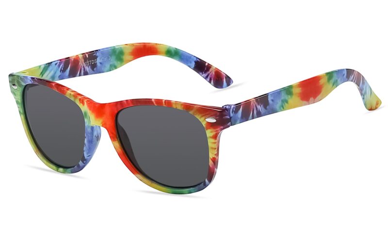 K005TDSD - Kids Tie-Dye Sunglasses for Boys & Girls - Image 3