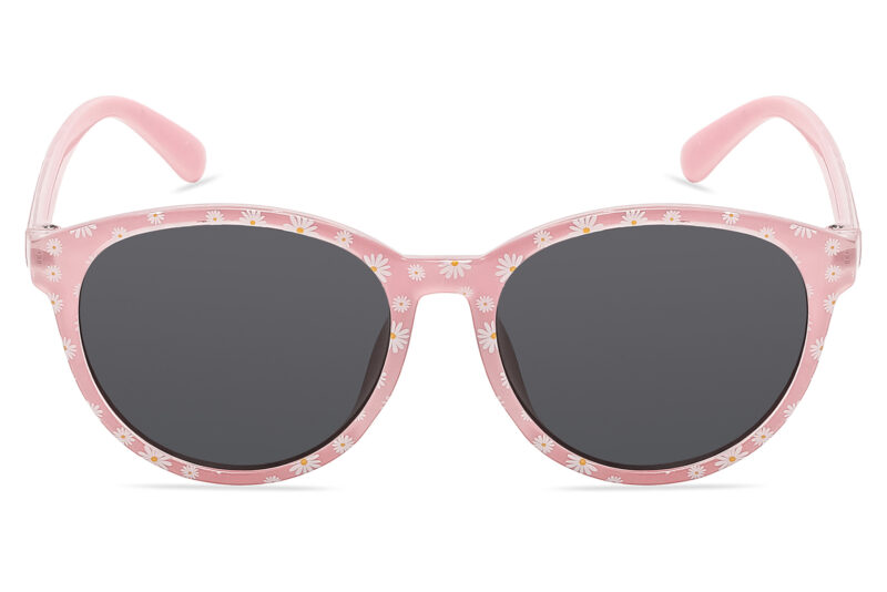 K012SD - Kids Cat Eye Daisy Sunglasses for Girls - Image 2