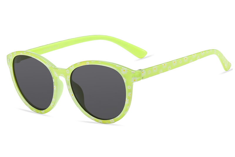 K012SD - Kids Cat Eye Daisy Sunglasses for Girls - Image 5
