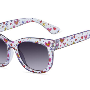 K015GR - Kids Cat-Eye Sunglasses for Girls - Image 5