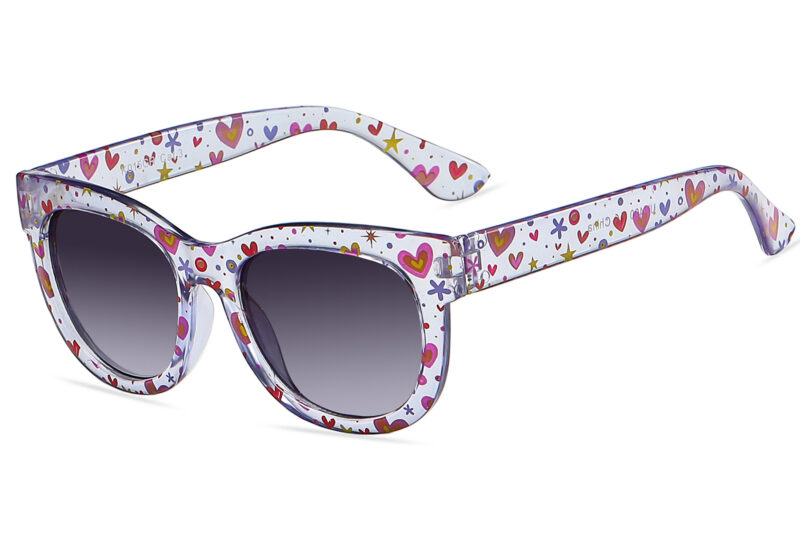 K015GR - Kids Cat-Eye Sunglasses for Girls - Image 5