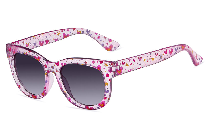 K015GR - Kids Cat-Eye Sunglasses for Girls - Image 7