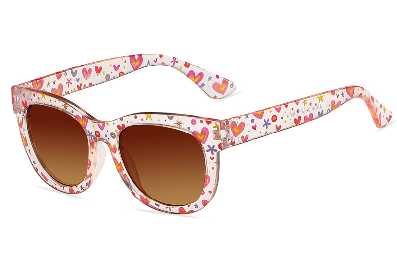 K015GR - Kids Cat-Eye Sunglasses for Girls - Image 9