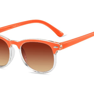 K016GR - Kids Brow Line Sunglasses for Boys & Girls