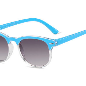 K016GR - Kids Brow Line Sunglasses for Boys & Girls - Image 3