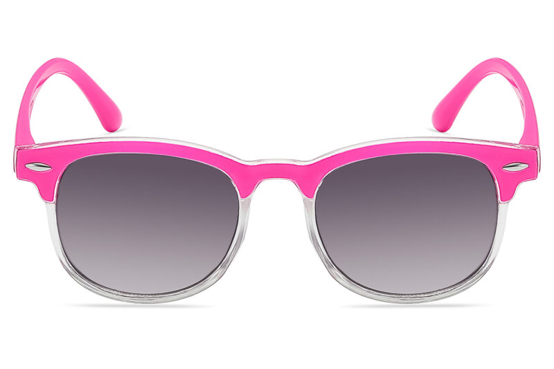 K016GR - Kids Brow Line Sunglasses for Boys & Girls - Image 6
