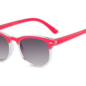 K016GR - Kids Brow Line Sunglasses for Boys & Girls - Image 7