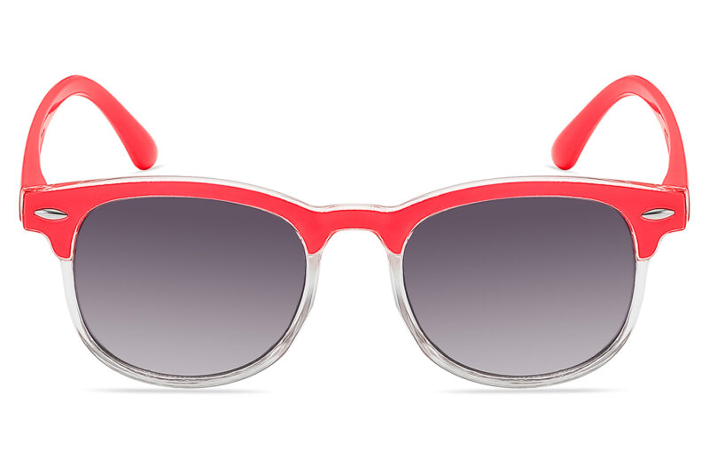 K016GR - Kids Brow Line Sunglasses for Boys & Girls - Image 8