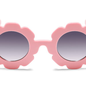 K018GR - Kids Flower Sunglasses for Girls - Image 2