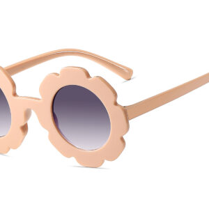 K018GR - Kids Flower Sunglasses for Girls - Image 5