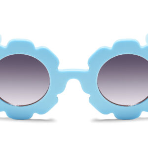 K018GR - Kids Flower Sunglasses for Girls - Image 8
