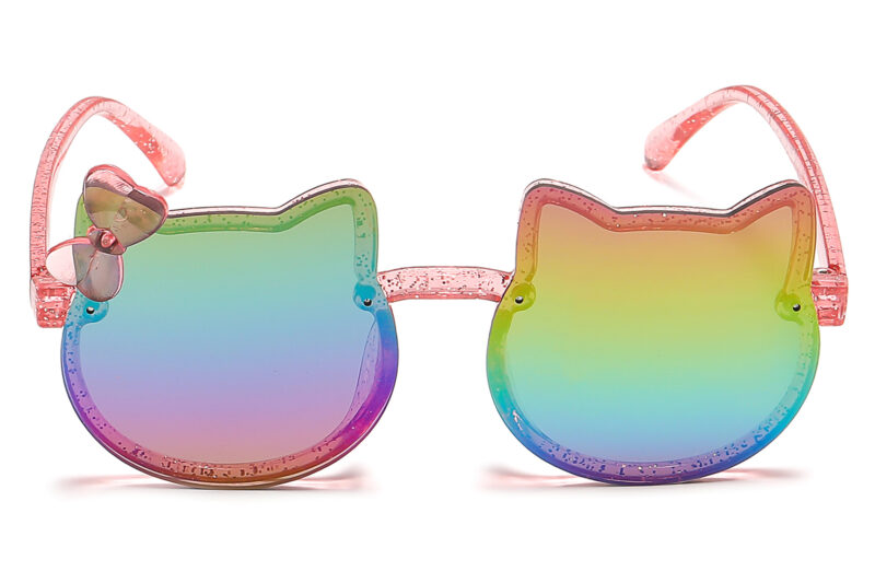 K021RV - Kids Cute Cat Sunglasses for Girls - Image 2