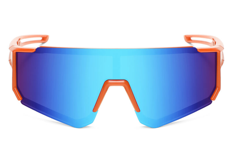 K024RV - Kids Sport Shield Sunglasses for Boys & Girls - Image 2