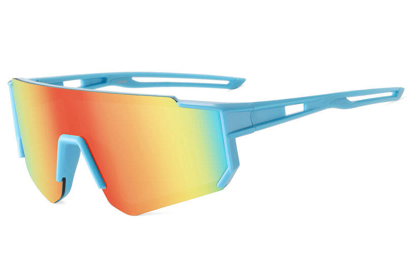 K024RV - Kids Sport Shield Sunglasses for Boys & Girls - Image 3