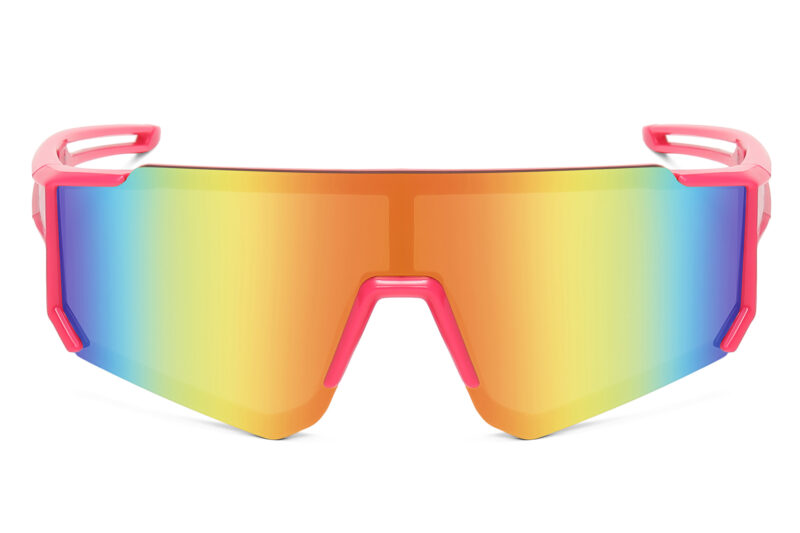 K024RV - Kids Sport Shield Sunglasses for Boys & Girls - Image 6