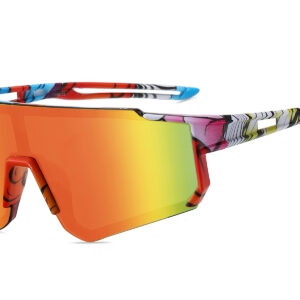 K024TRV - Kids Comic Sport Shield Sunglasses for Boys & Girls - Image 3