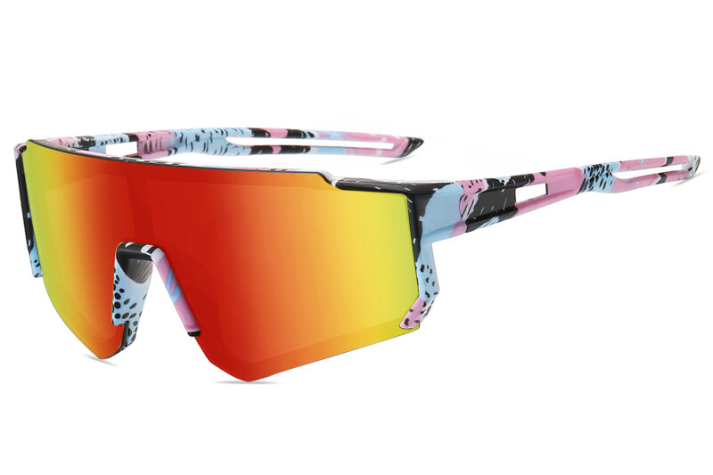 K024TRV - Kids Comic Sport Shield Sunglasses for Boys & Girls - Image 9