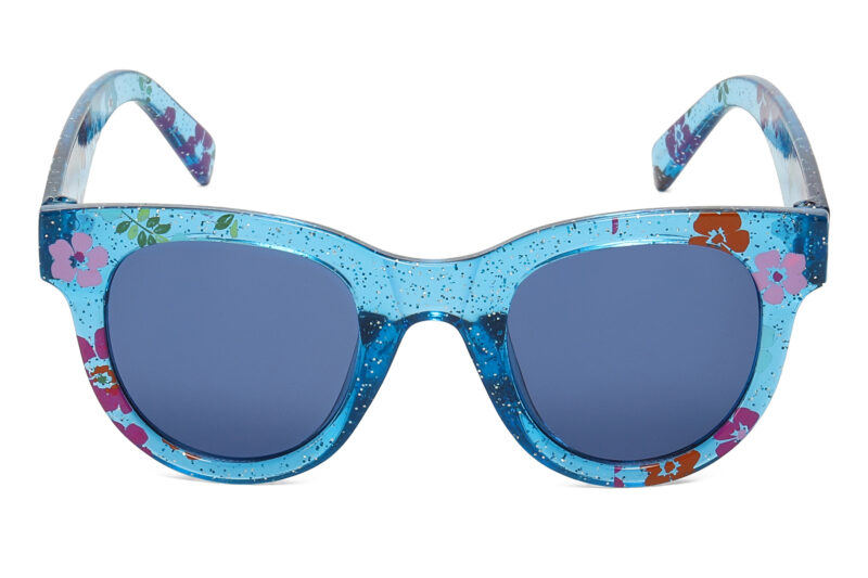 K025SD - Kids Cat-Eye Flower Sunglasses for Girls - Image 6