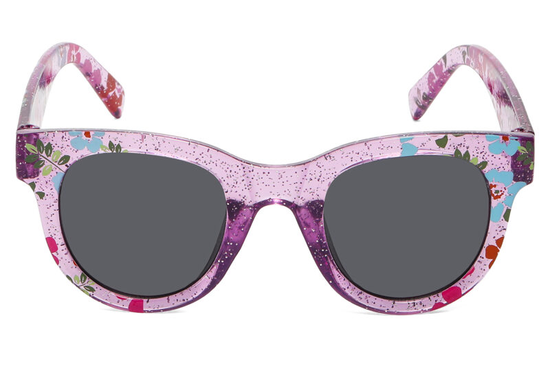K025SD - Kids Cat-Eye Flower Sunglasses for Girls - Image 8