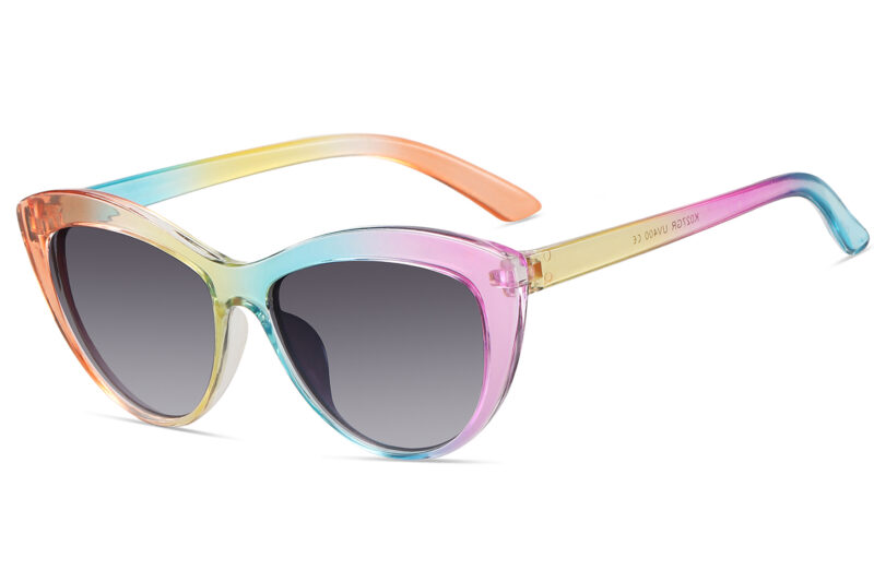 K027GR - Kids Cat-Eye Sunglasses for Girls