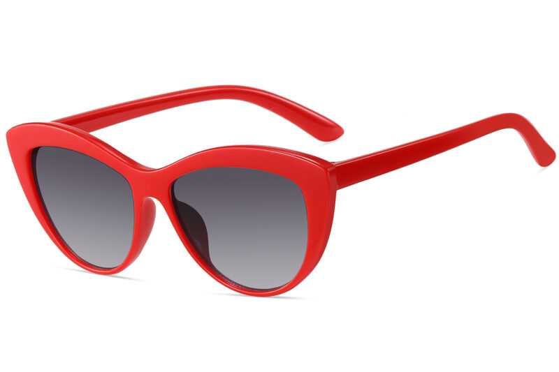 K027GR - Kids Cat-Eye Sunglasses for Girls - Image 3
