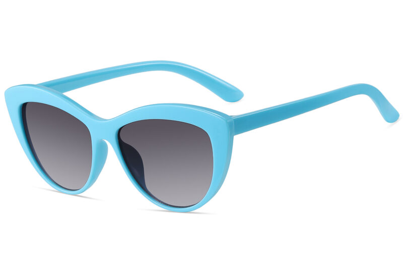 K027GR - Kids Cat-Eye Sunglasses for Girls - Image 7