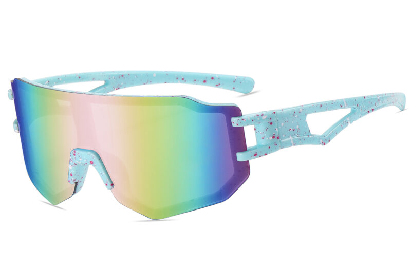 K028RV - Kids Sport Shield Sunglasses for Boys & Girls
