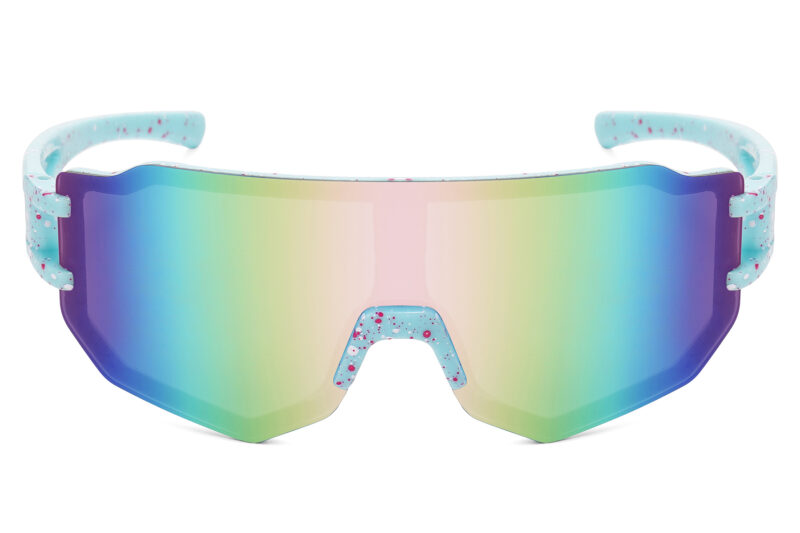 K028RV - Kids Sport Shield Sunglasses for Boys & Girls - Image 2