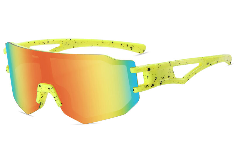 K028RV - Kids Sport Shield Sunglasses for Boys & Girls - Image 3