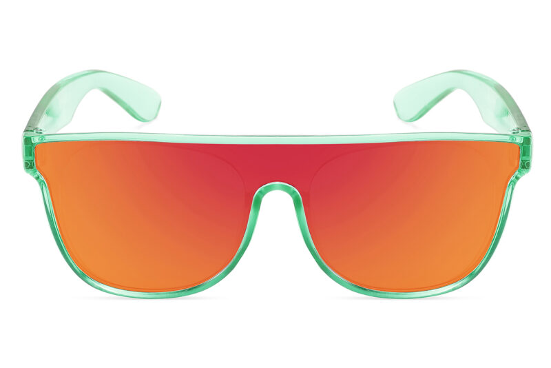 K032RV - Kids Flat-Top Sunglasses for Boys & Girls - Image 2